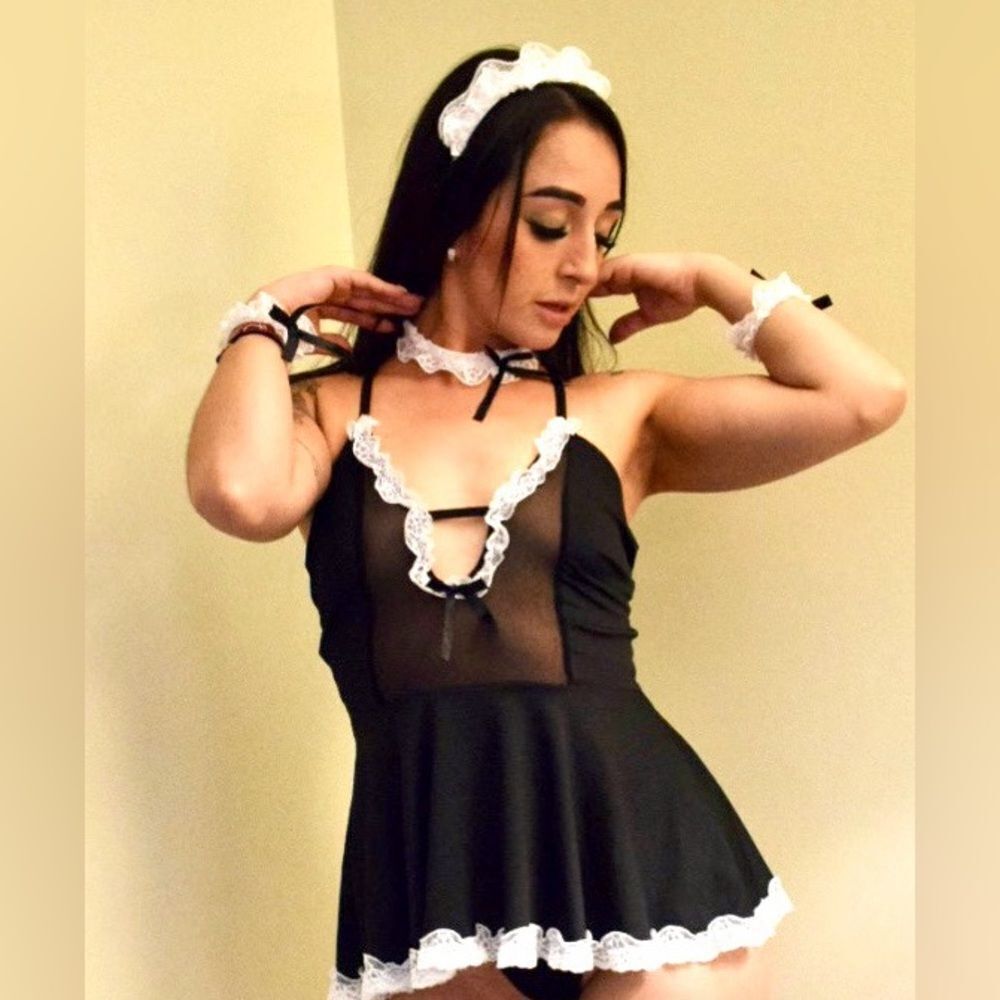 🆕 French Maid Adult Halloween Costume​​​